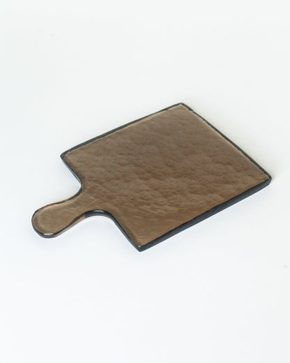Hammered Glass Square Serving Boards