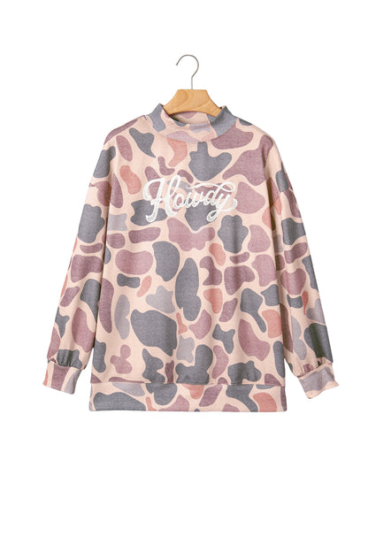 Backroad Howdy Camo Western Sweatshirt
