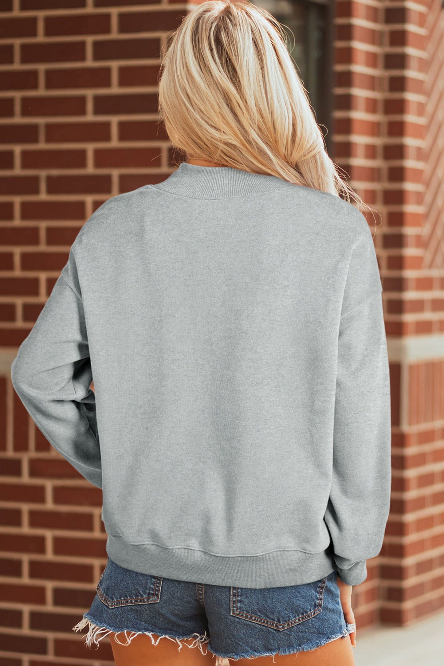 Trailhead Western Duck Mock Neck Sweatshirt