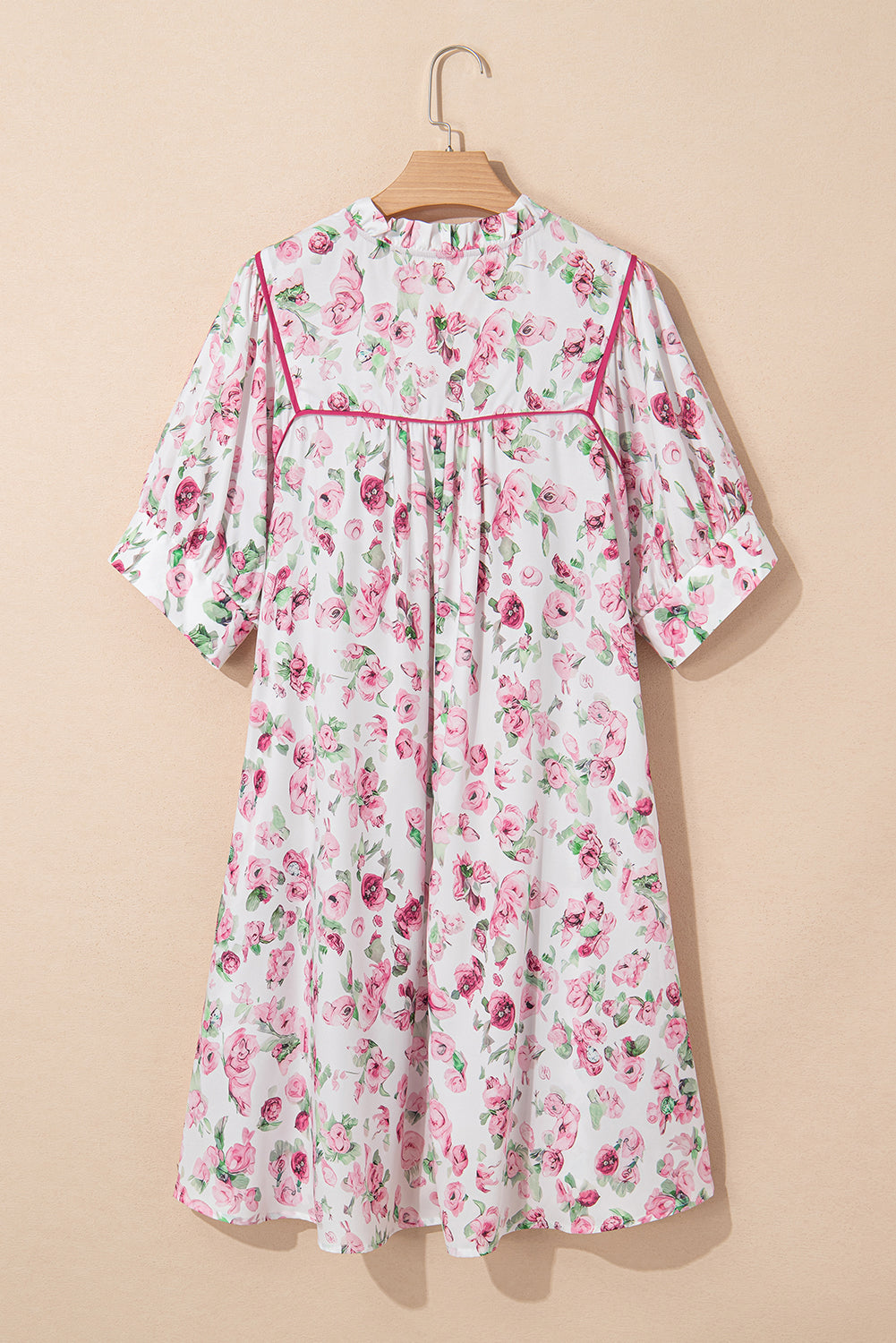 Bluebell Floral Plus Size Mini Dress