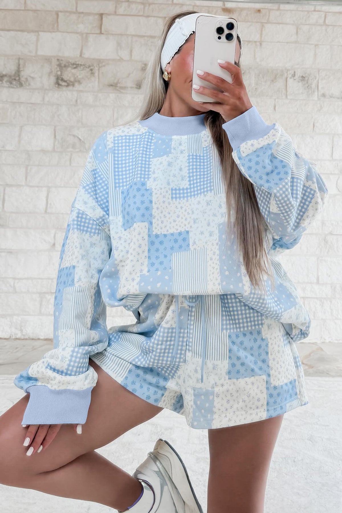Garden Party Floral Shorts Set