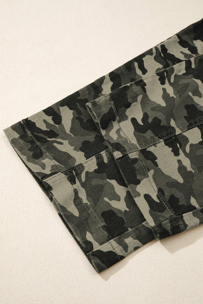 Trail Camo Cargo Denim Pants