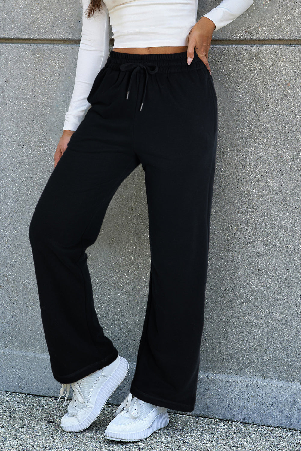 First Frost Fleece-Lined Drawstring Pants