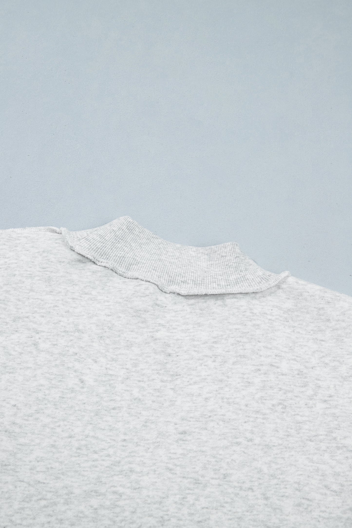Sunday Grace "WWJD" Mock Neck Sweatshirt
