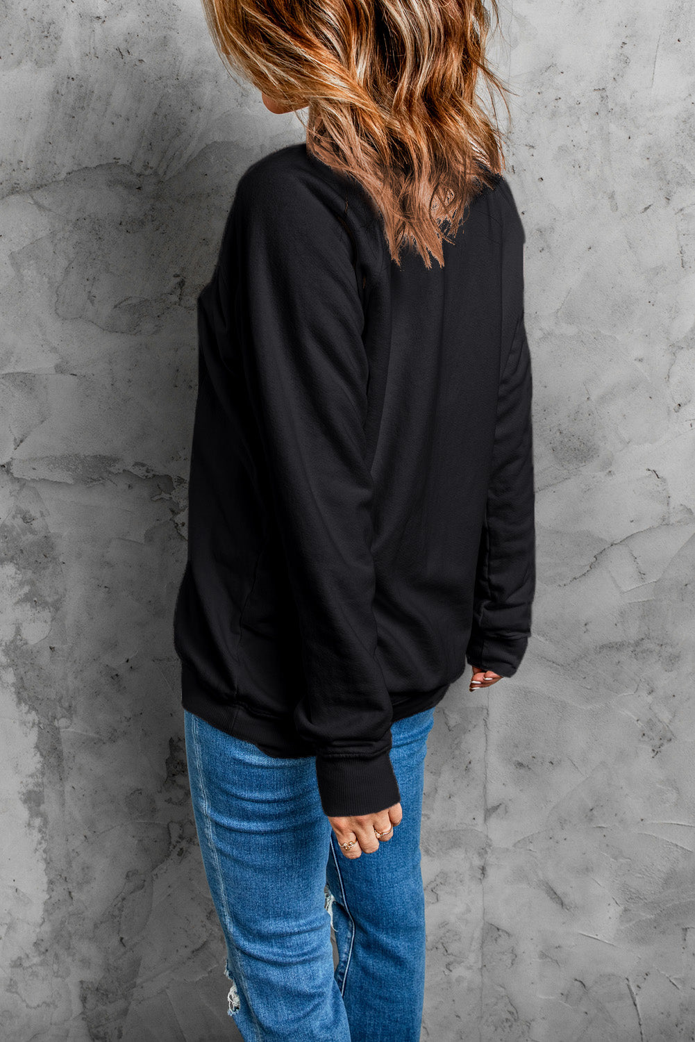 Feeling Spooky Embroidered Sweatshirt