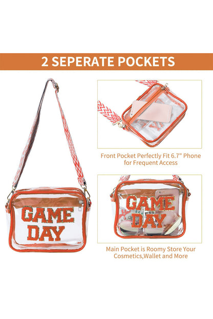 Friday Night Game Day Clear Bag