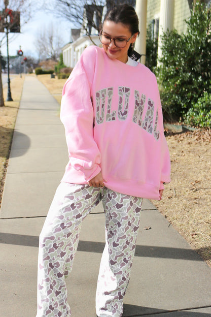 Timber Camo Drawstring Pants