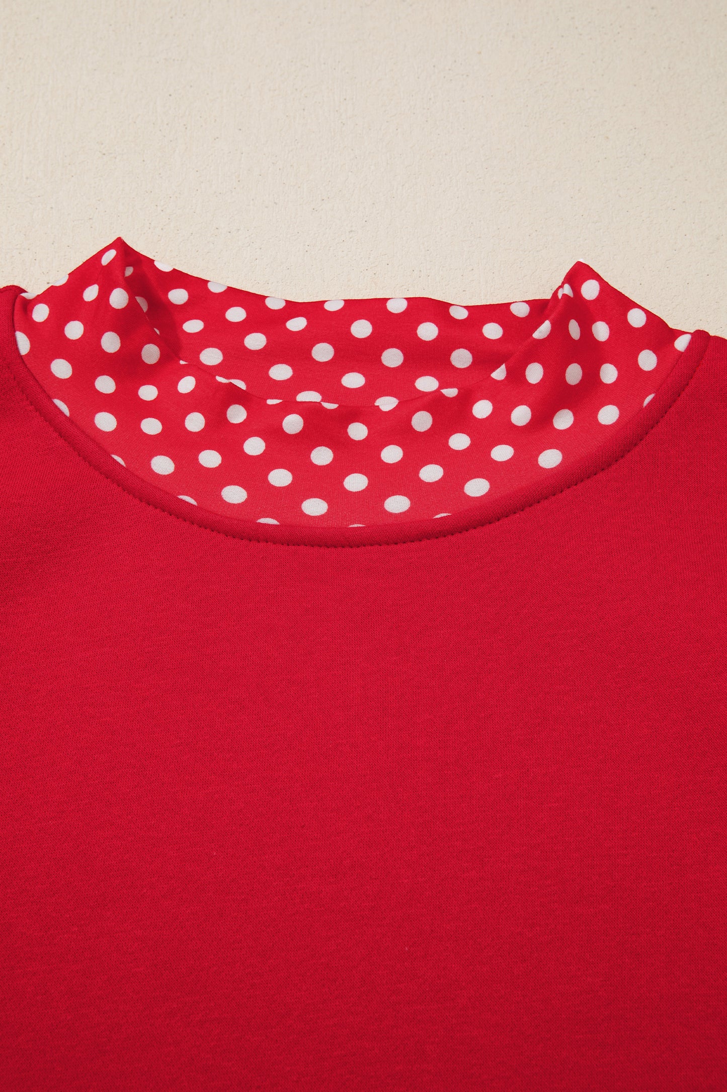 Field Day Polka Dot Plus Size Sweatshirt
