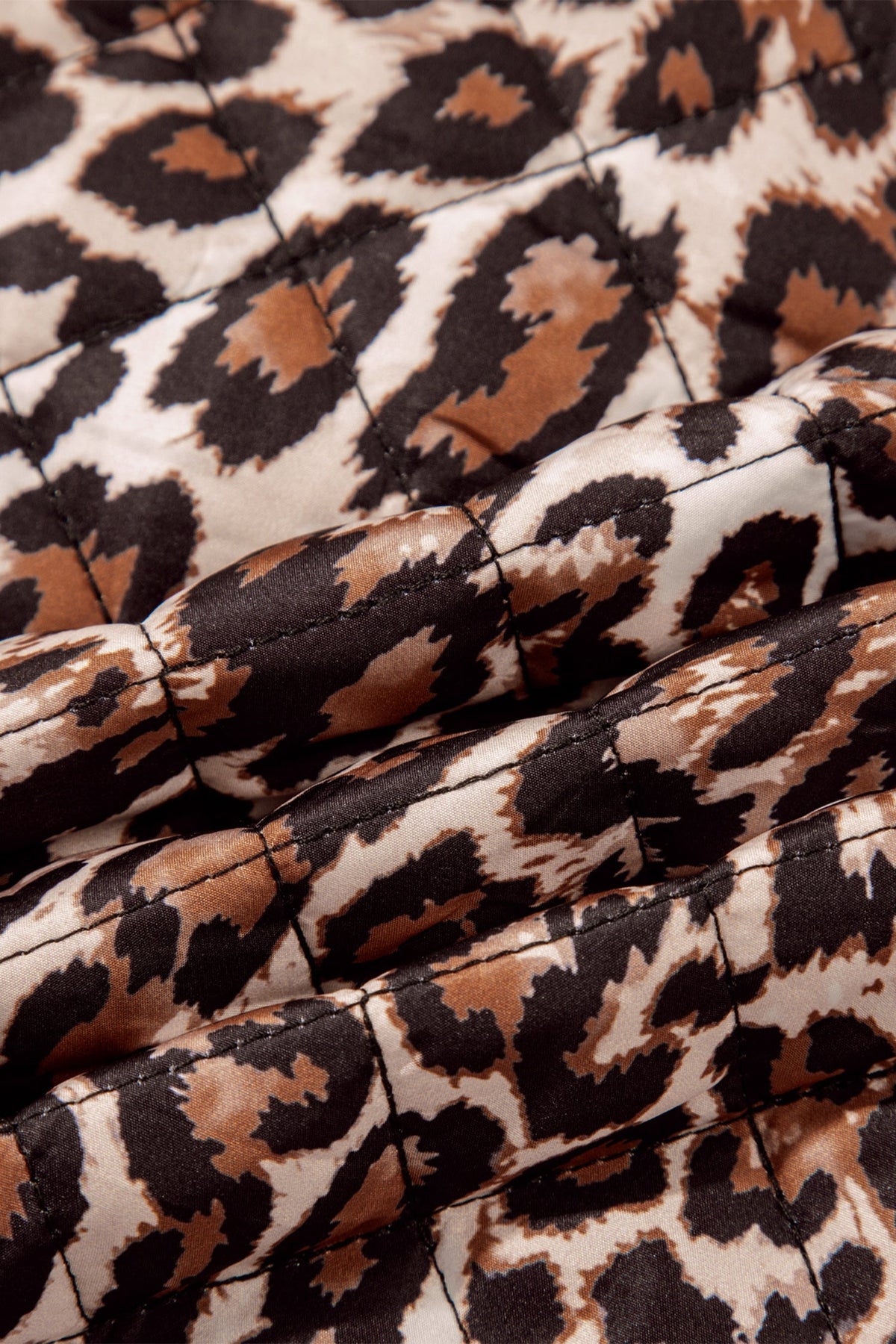 Leopard Quilted Button-Front Jacket — product image 6