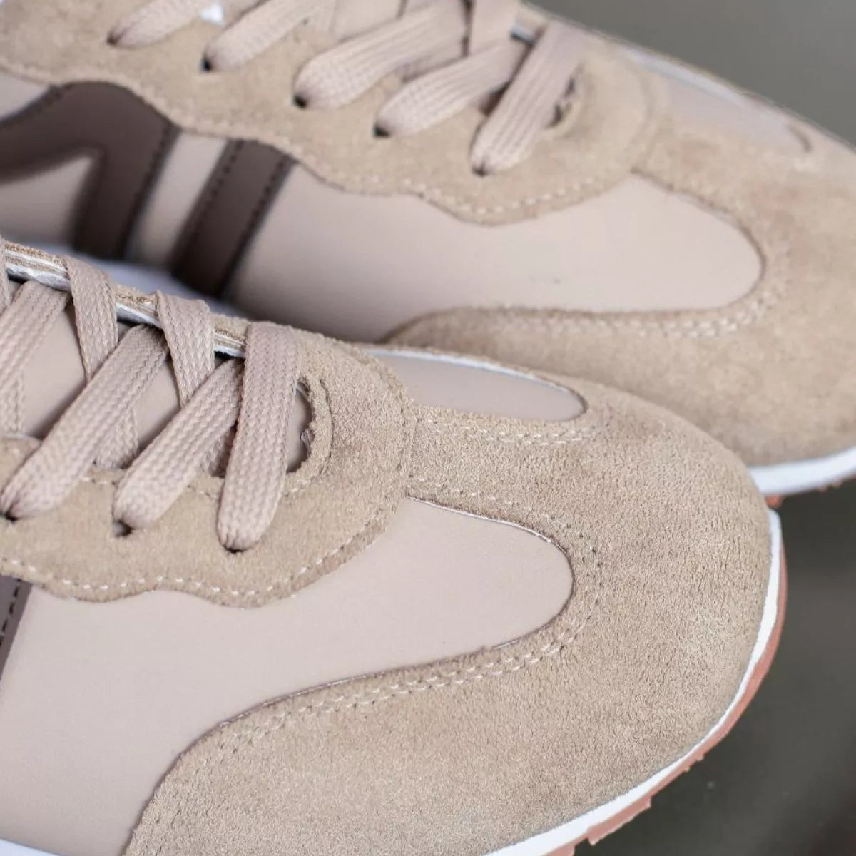 Everyday Suede Lace-Up Sneakers — view 3