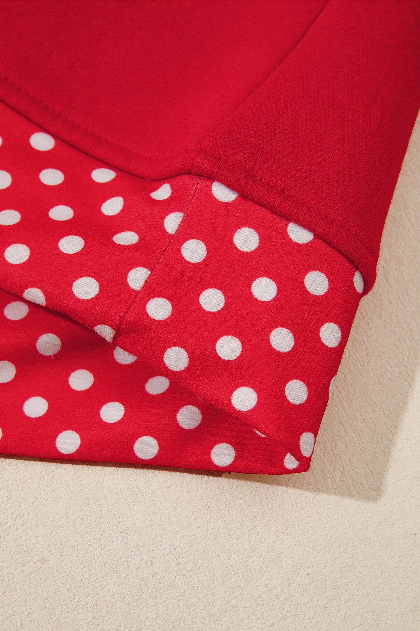 Field Day Polka Dot Plus Size Sweatshirt