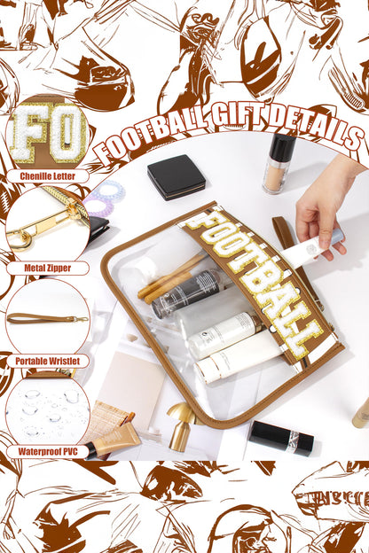 Ballpark Baseball Game Day Clear Bag