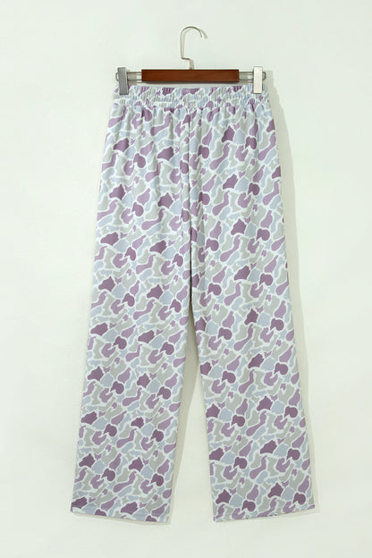 Timber Camo Drawstring Pants