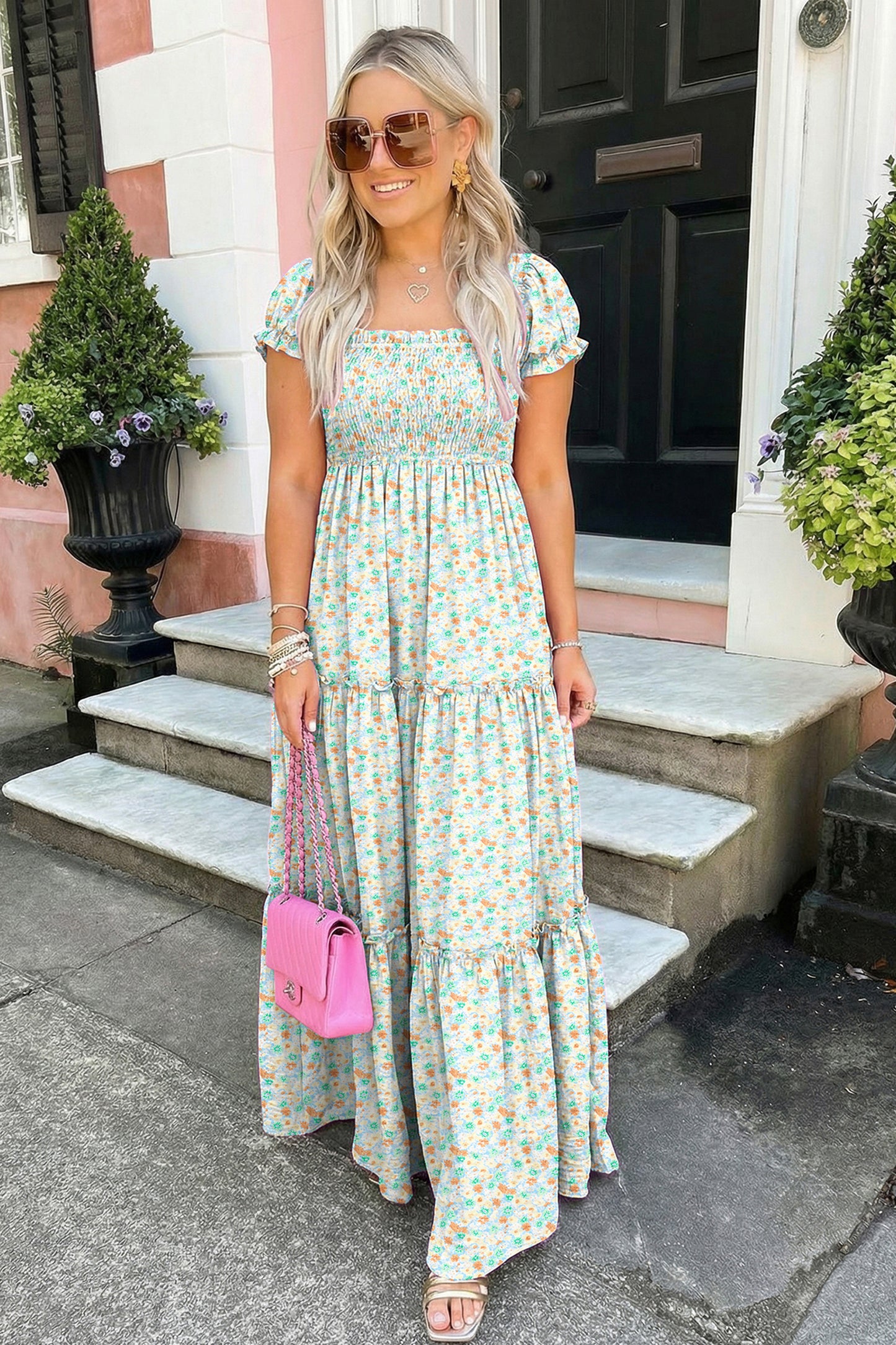 Cider House Floral Maxi Dress
