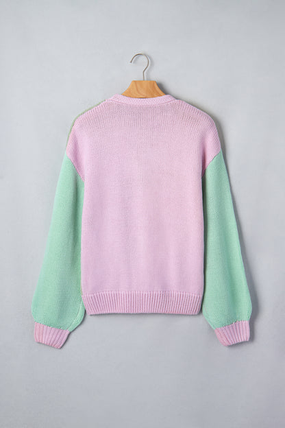 Sunbeam Colorblock Knit Cardigan