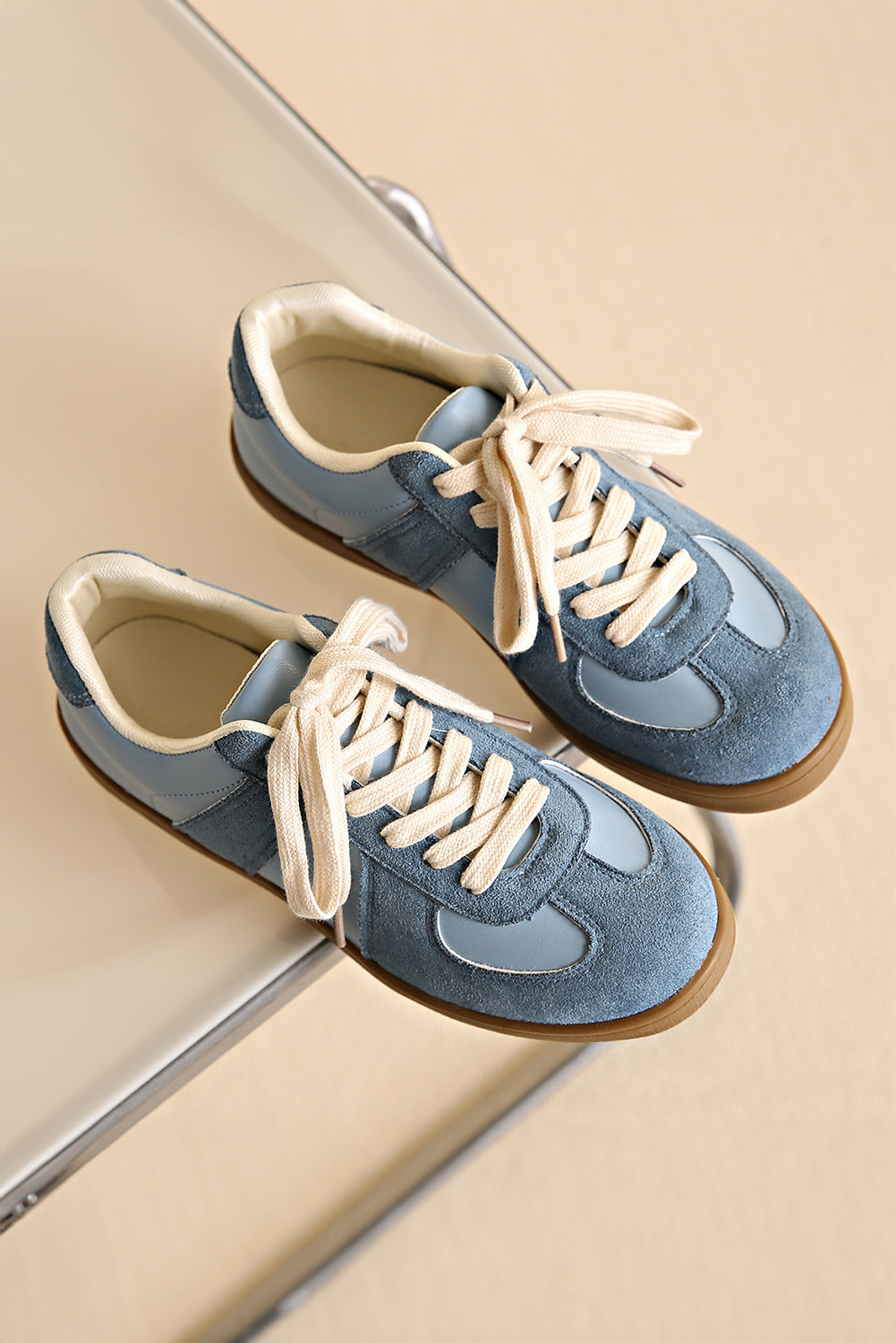 Backroad Two-Tone Faux Suede Sneakers
