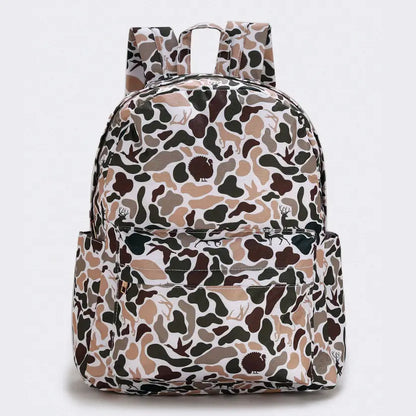 Deer Hunt Kids Canvas Backpack