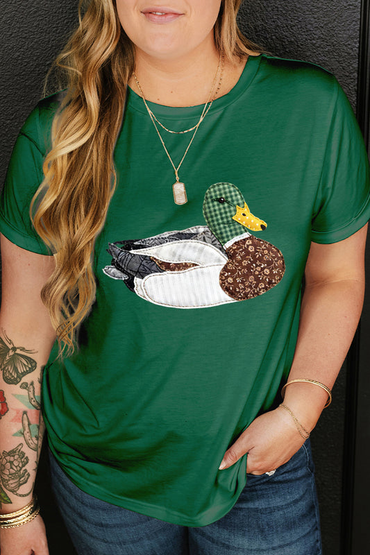 Marsh Mallard Duck Plus Size Tee