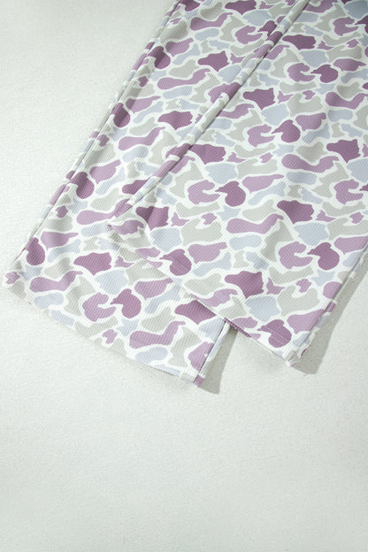 Timber Camo Drawstring Pants
