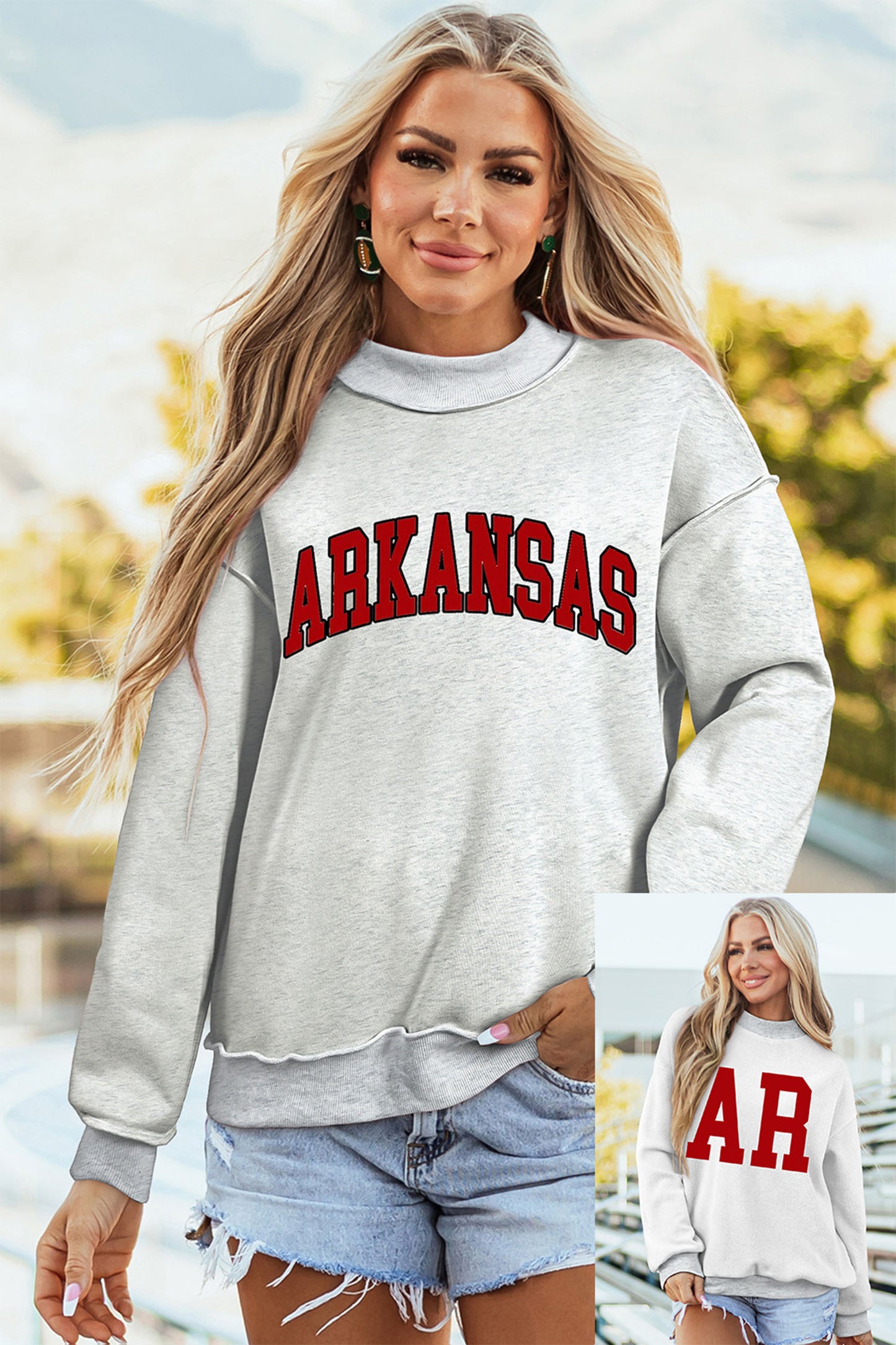 Arkansas Reversible Sweatshirt