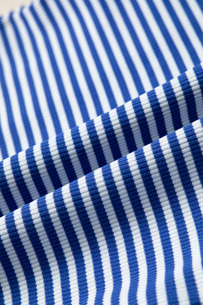 Weekend Stripe Shorts Set