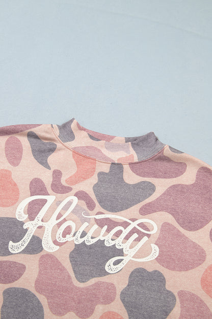 Backroad Howdy Camo Western Sweatshirt
