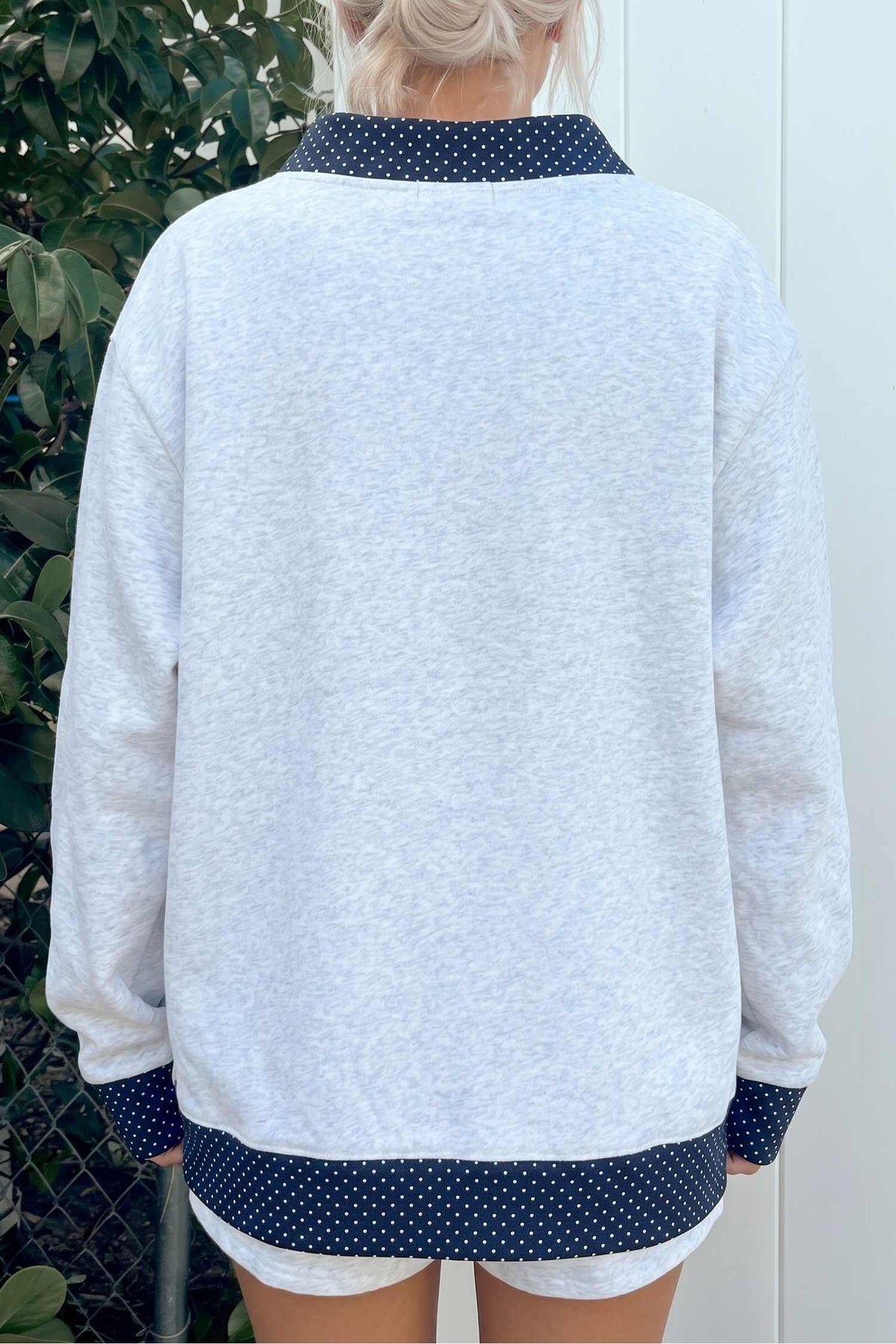 Sunday Grace Polka Dot Jesus Sweatshirt