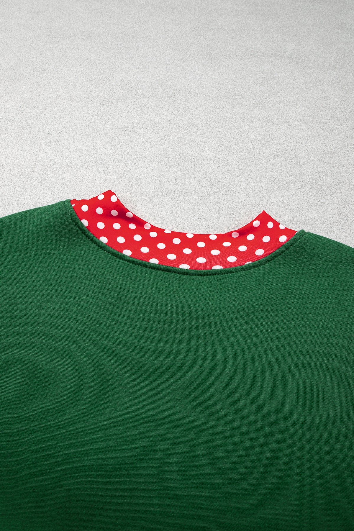 Field Day Polka Dot Plus Size Sweatshirt