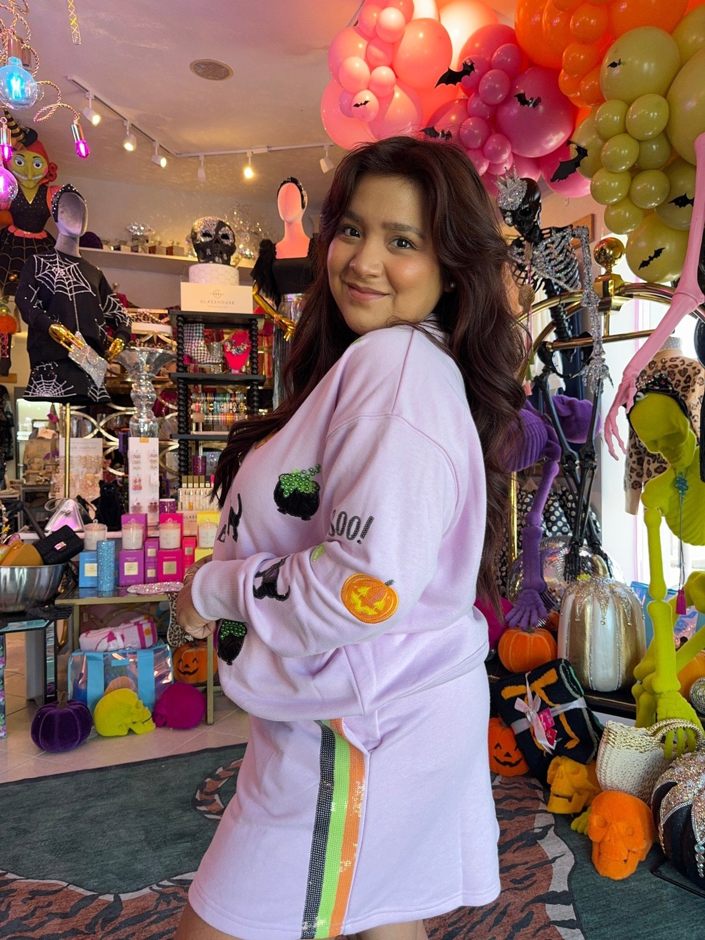 Brianna Cannon • Lavender Spooky Season Skort