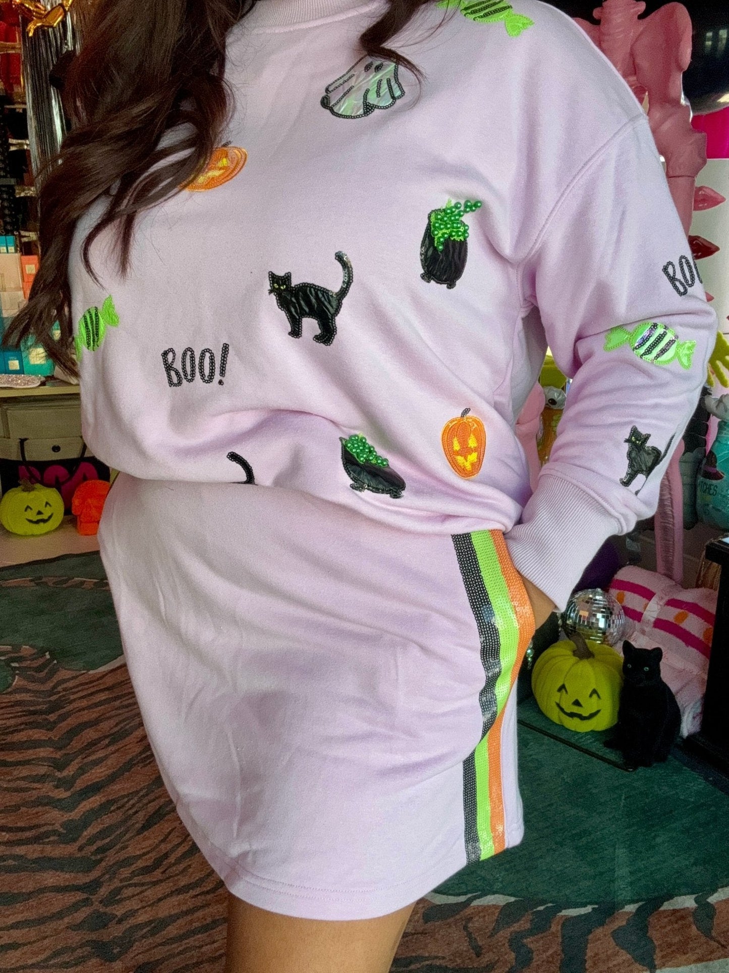 Brianna Cannon • Lavender Spooky Season Skort