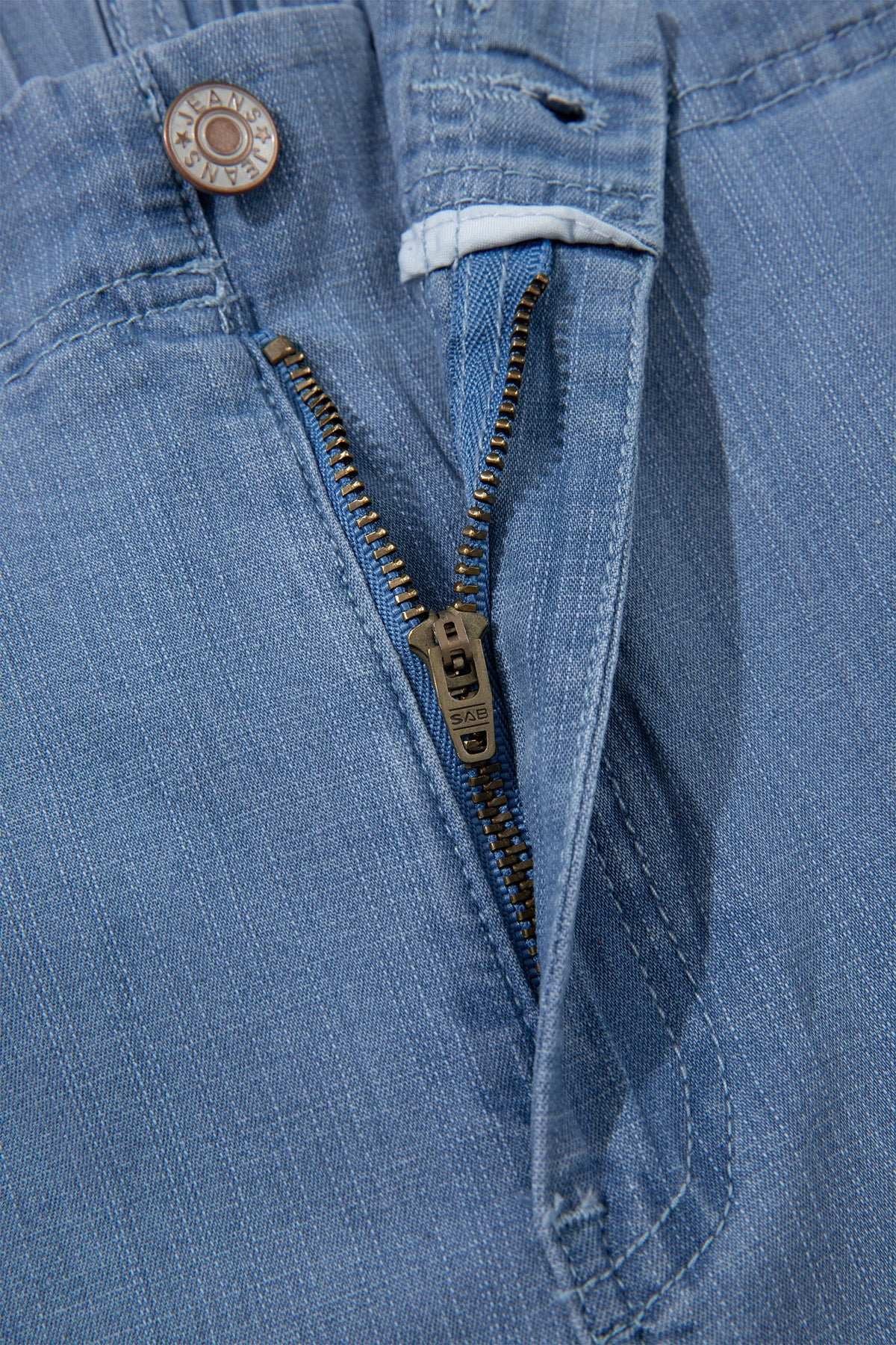 Bluebell Ruffle-Hem Wide Leg Jeans