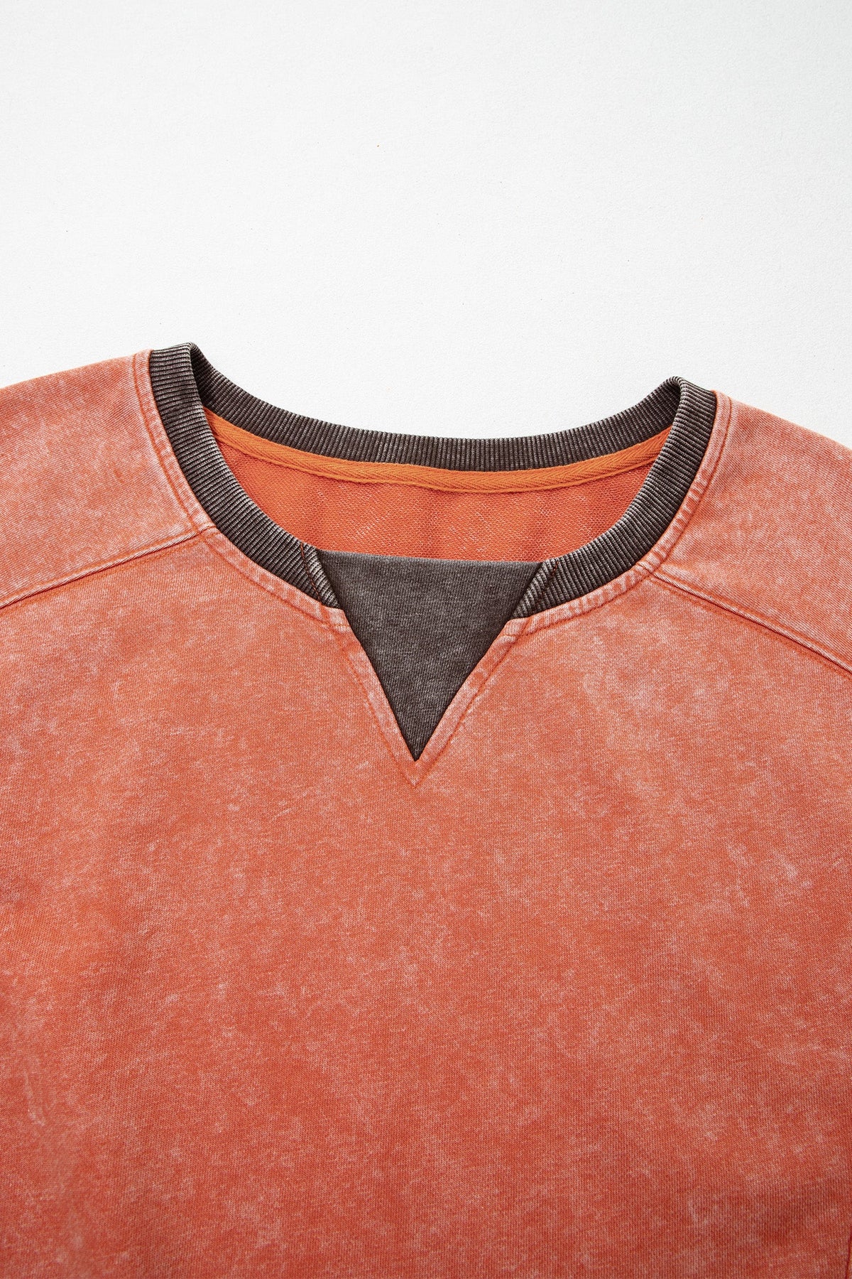 Colorblock Mineral-Wash Sweatshirt — product image 4