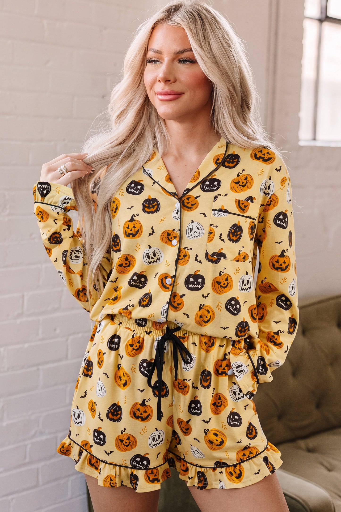 Pumpkin Porch Two-Piece Lounge Set