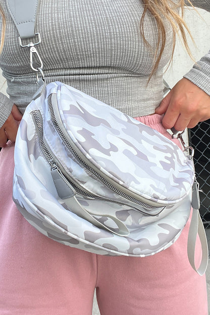 Field Day Camouflage Zip Crossbody Bag