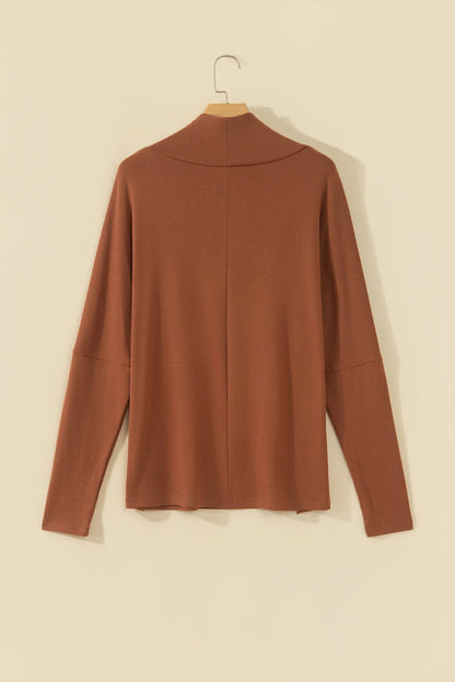 Turtleneck Dolman-Sleeve Top — product image 3