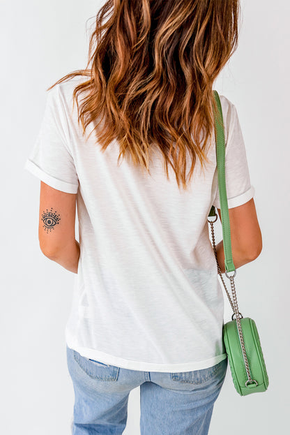 Just Here Cowboy Western Tee