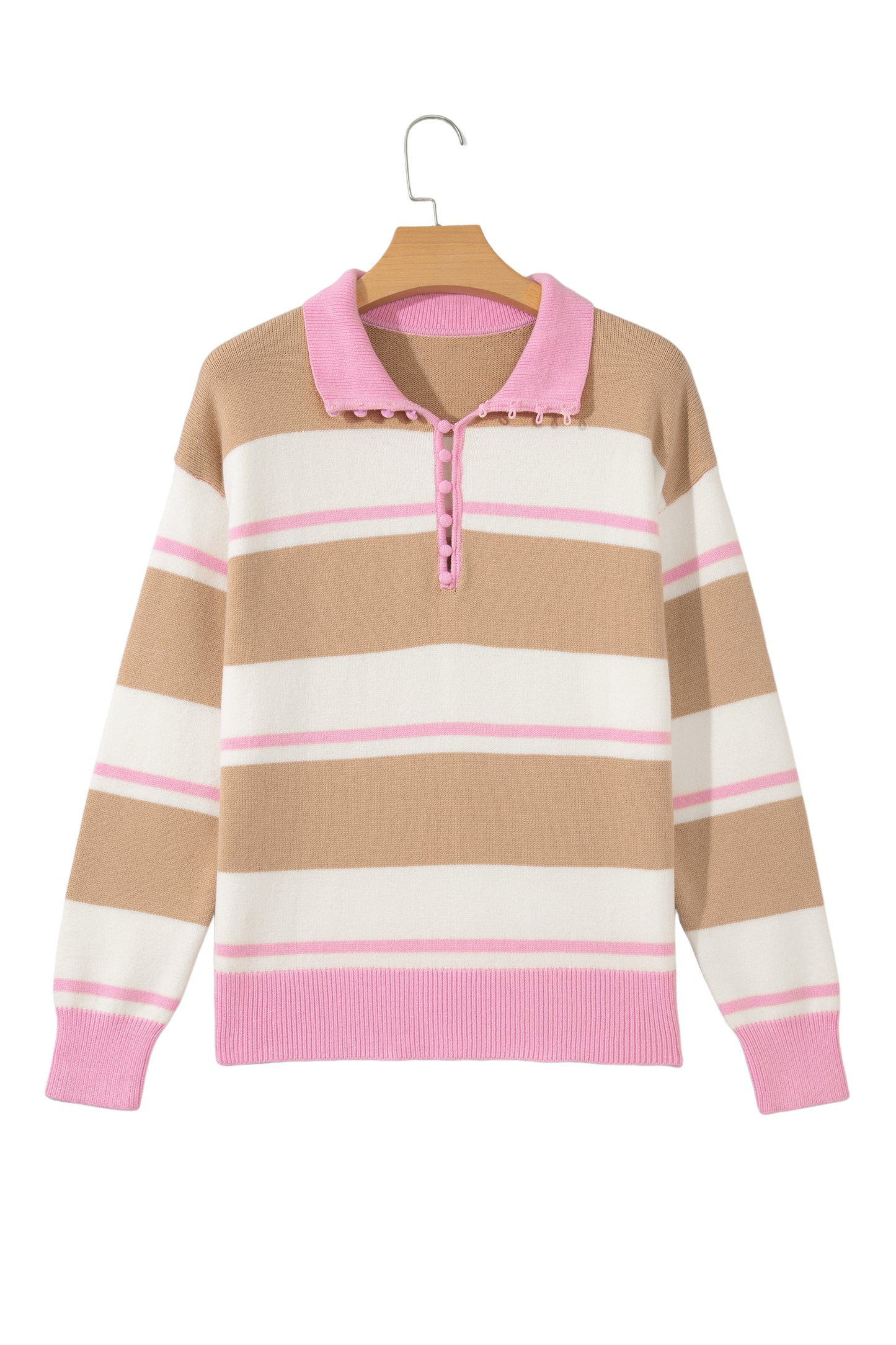 Marsh Striped Drop Shoulder Sweater