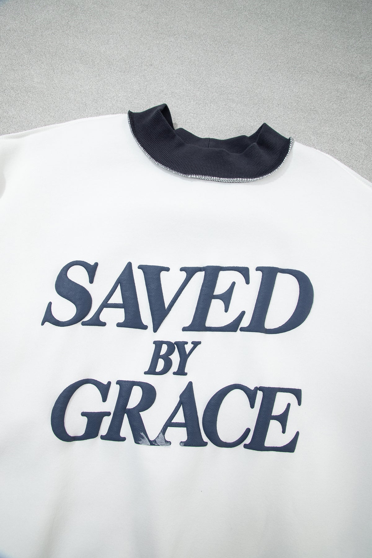 Saved by Grace Colorblock Sweatshirt