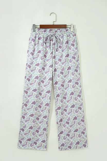 Timber Camo Drawstring Pants
