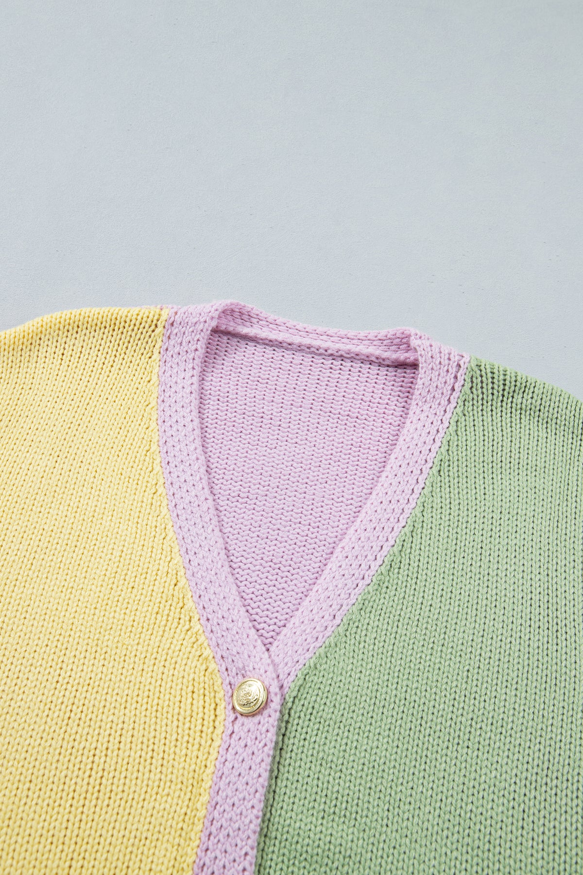 Sunbeam Colorblock Knit Cardigan