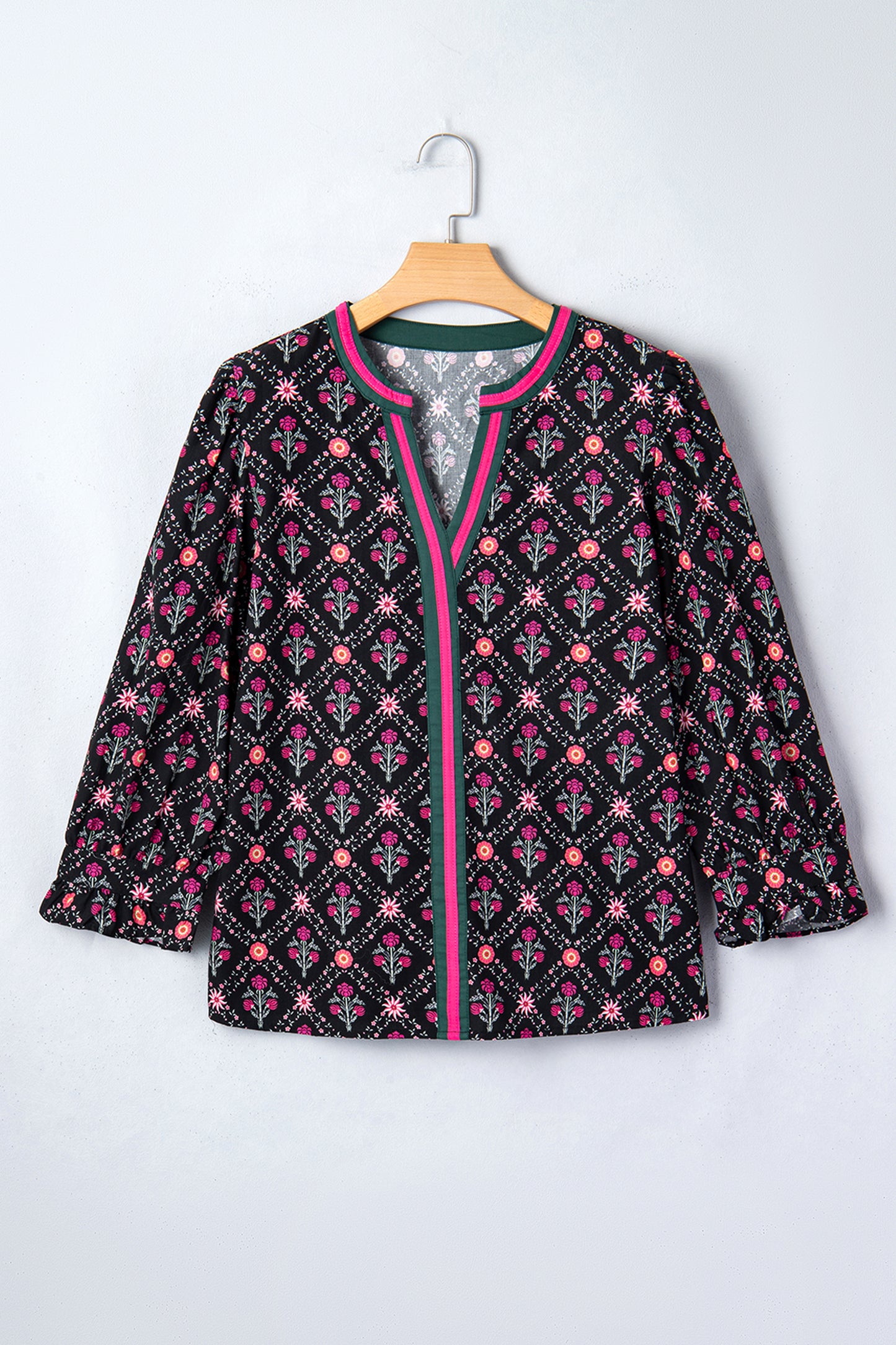 Sunday Stroll Vintage Floral Blouse