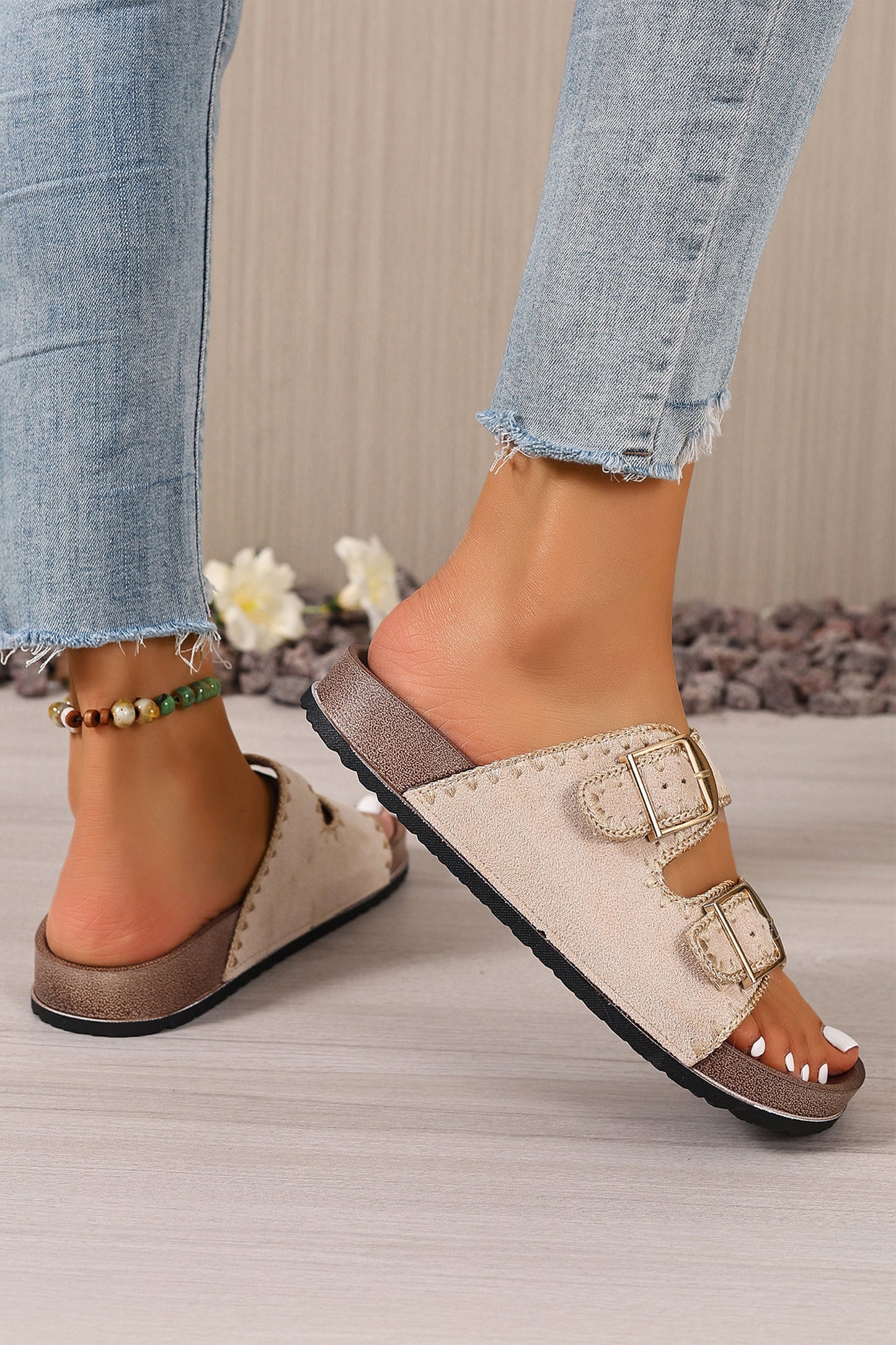 Sagebrush Faux Suede Slippers