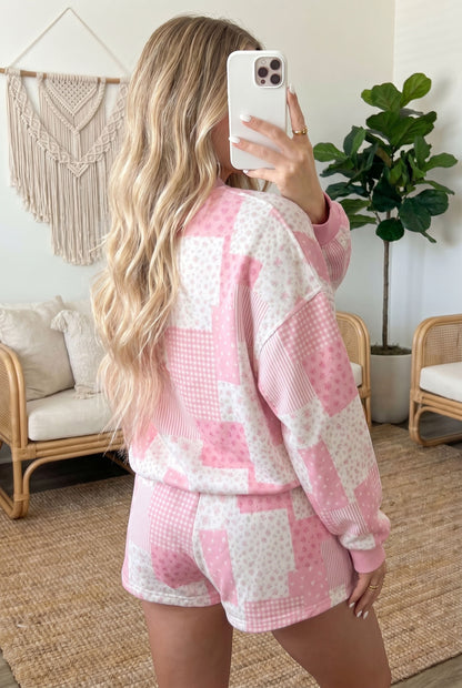 Garden Party Floral Shorts Set
