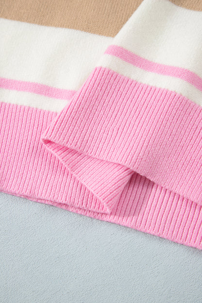 Marsh Striped Drop Shoulder Sweater
