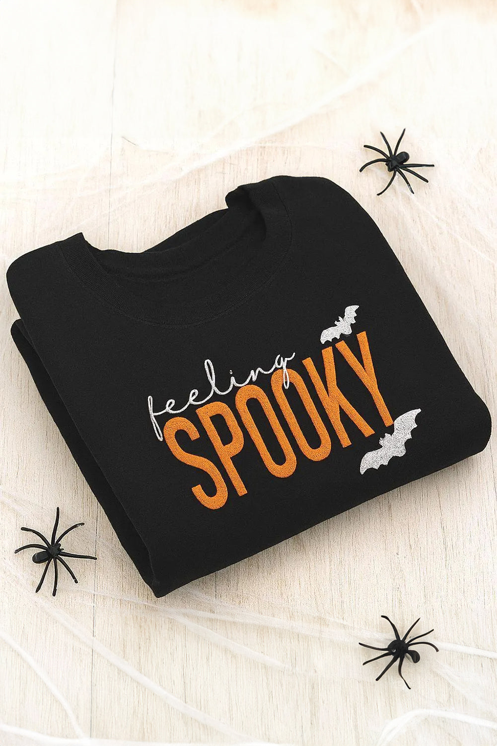 Feeling Spooky Embroidered Sweatshirt