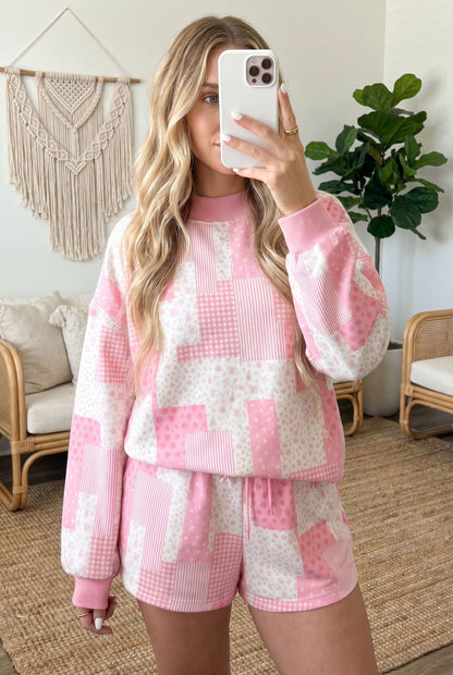 Garden Party Floral Shorts Set