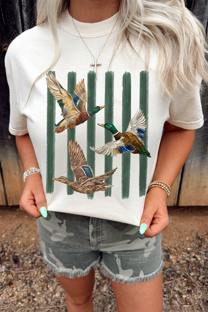 Greenhead Stripe Mallard Tee