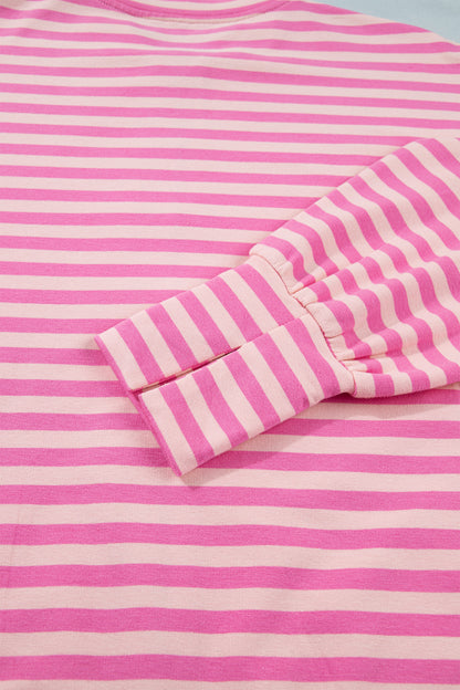 First Frost Stripe Zip Sweatshirt