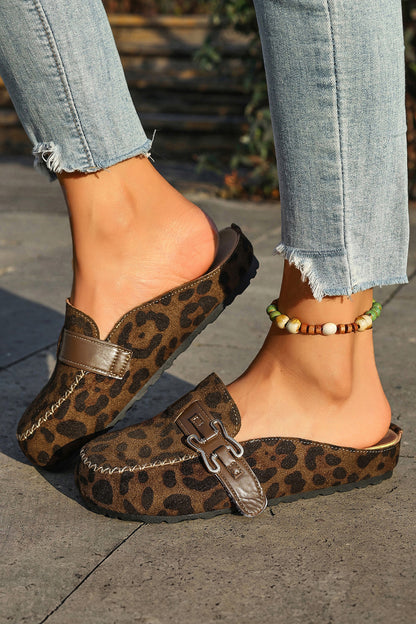 Cedar Creek Faux Suede Mule Slippers