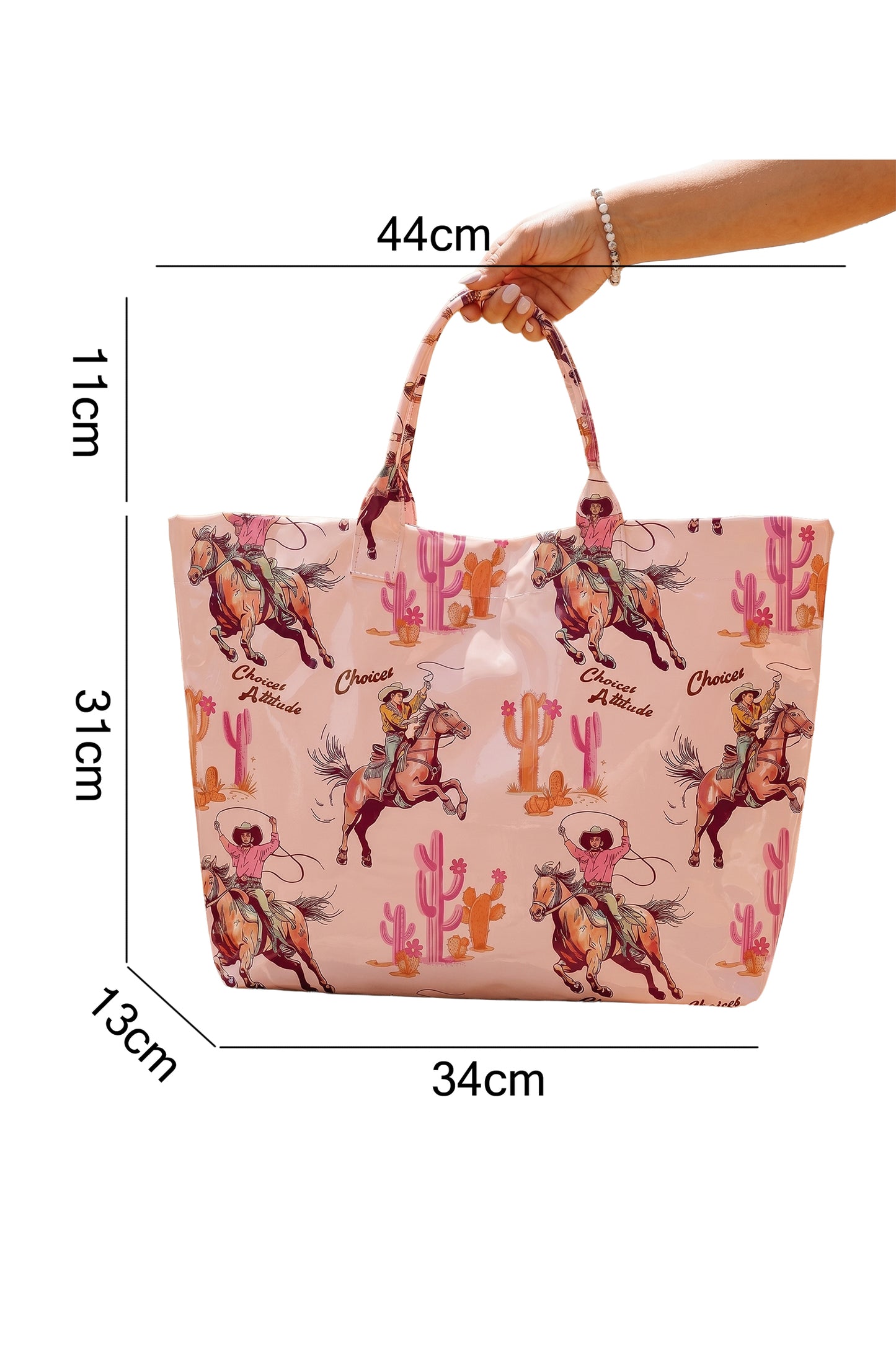 Field Day Polka Dot Vinyl Tote